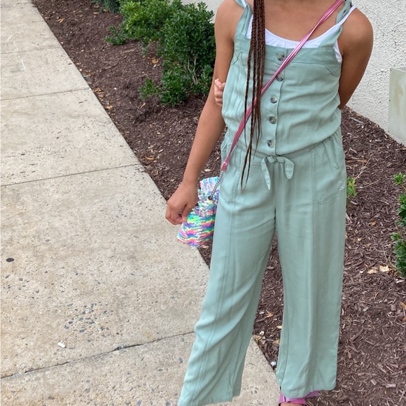 Girl’s Lightweight Cotton Overall - Picture 7 of 8